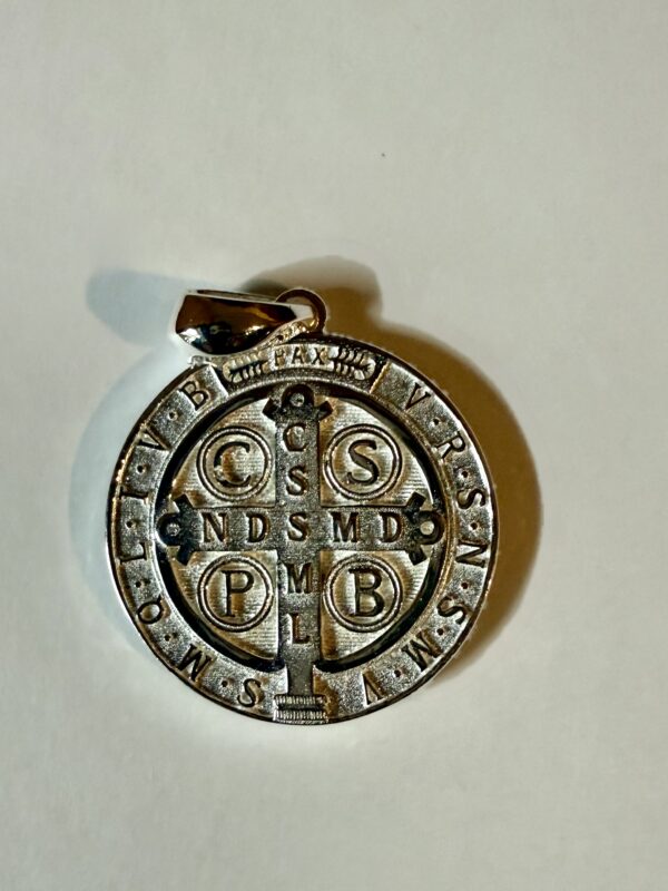 .925 Silver St. Benedict Medal