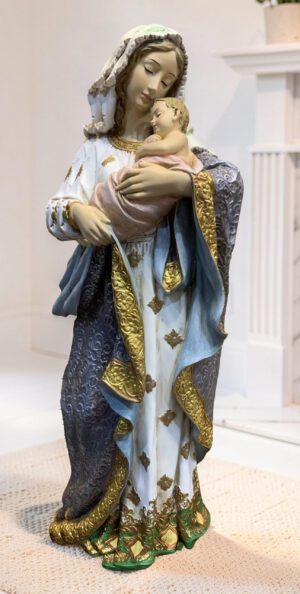 Madonna and Child Statue