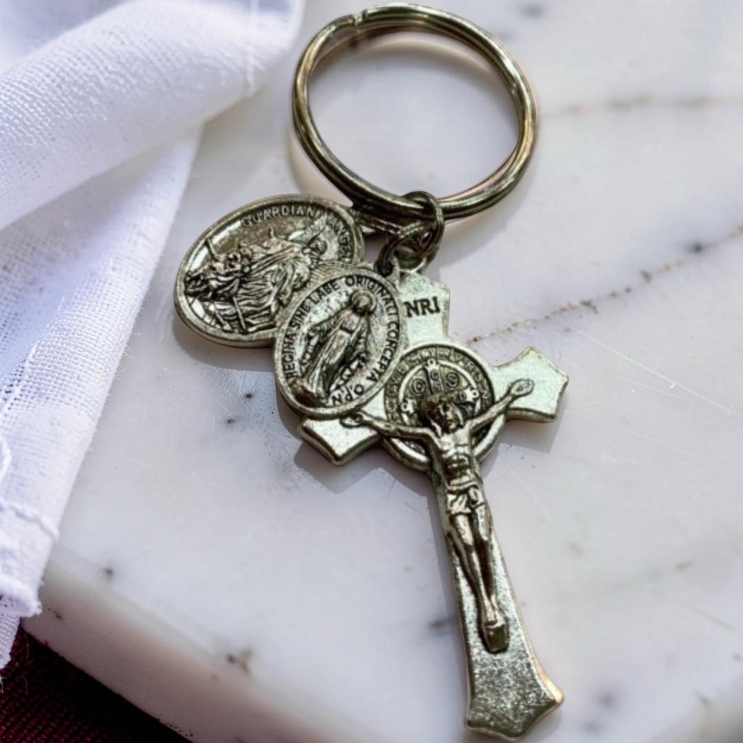 St. Benedict Crucifix Key Ring
