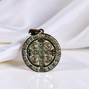 Silver St. Benedict medal