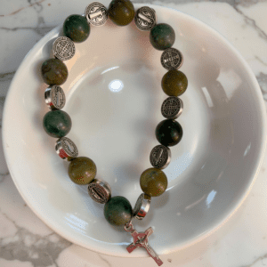 St. Benedict Multi Stone Bracelet