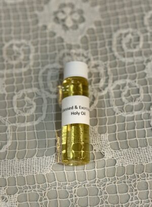 Blessed and Exorcised Oil