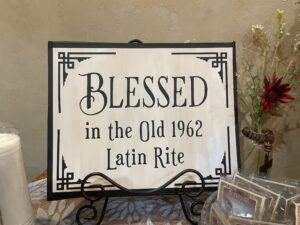 Old Rite Blessing sign