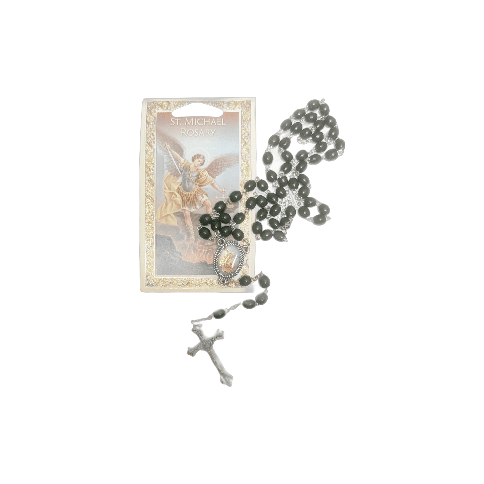 Holy Rosary with St. Michael Centerpiece