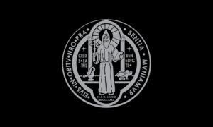 St. Benedict medal flag