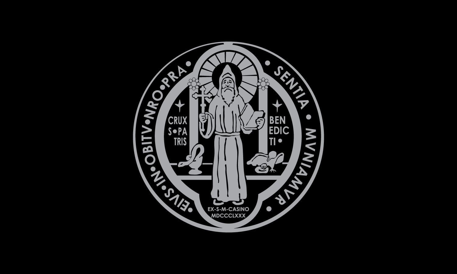 St. Benedict Medal Flag