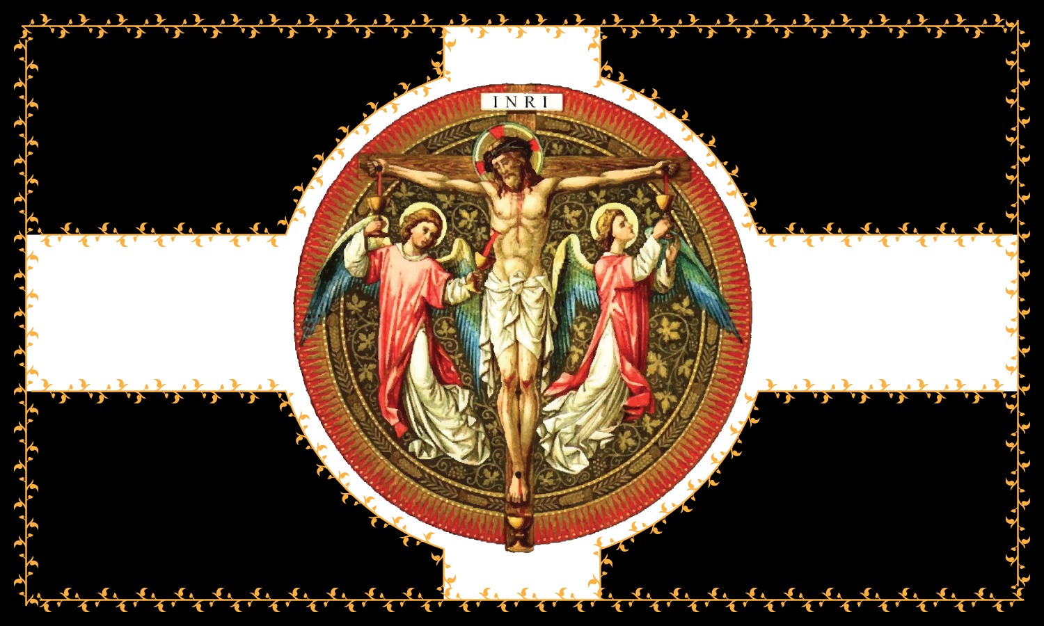 The Precious Blood of Jesus Flag