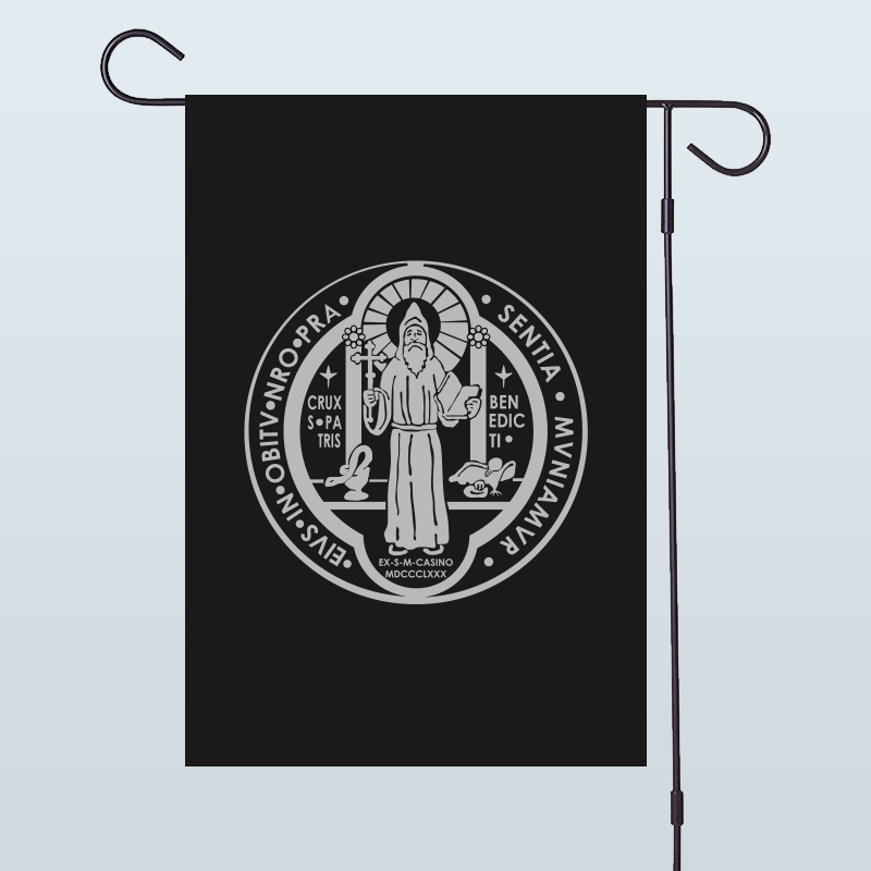 St. Benedict Garden Flag