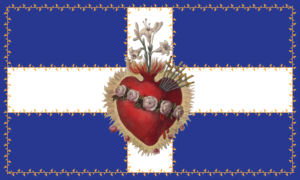 The Immaculate Heart of Mary flag