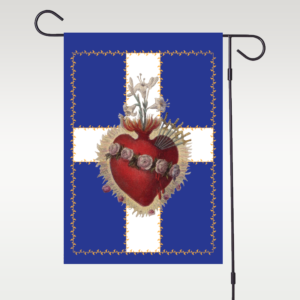 The Immaculate Heart of Mary Garden flag