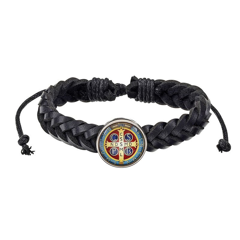 St. Benedict Braided Bracelet