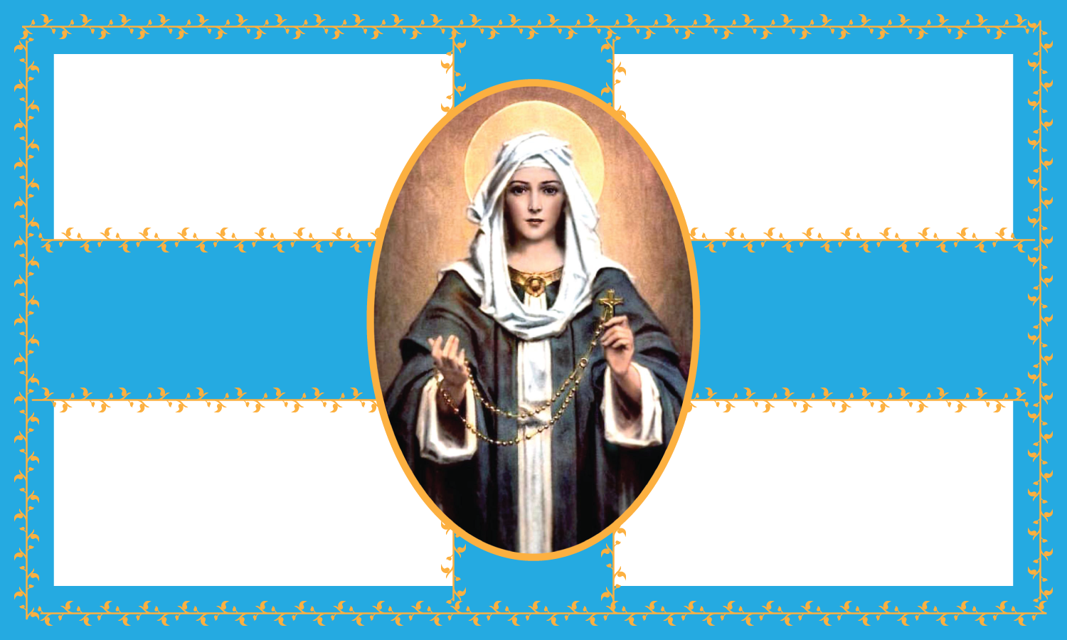 Our Lady of the Rosary Flag
